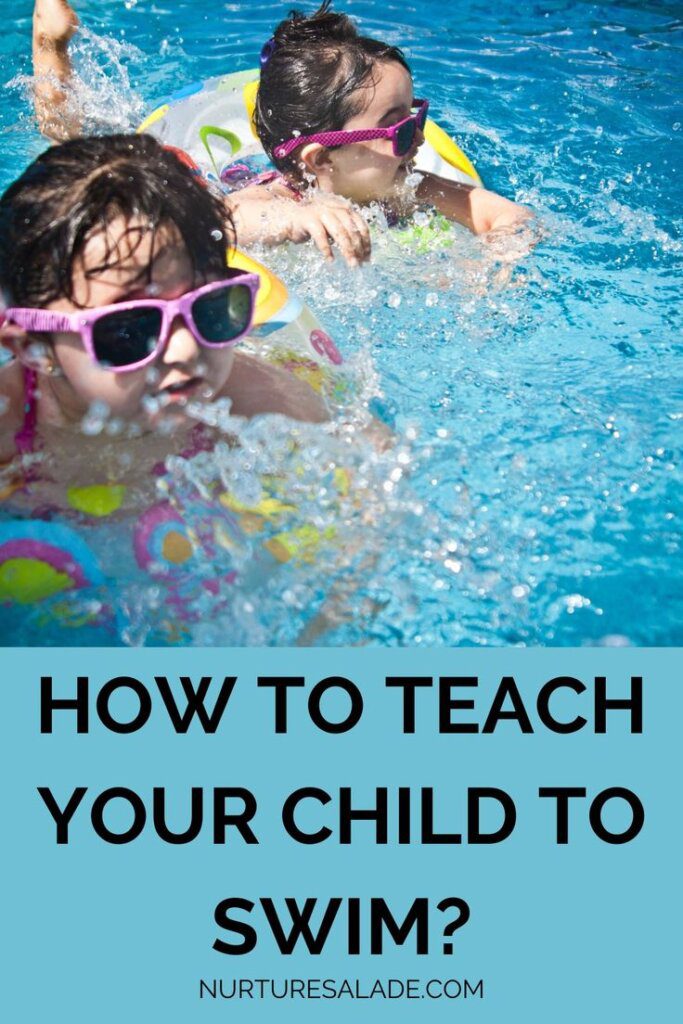 How to teach your child to swim?
