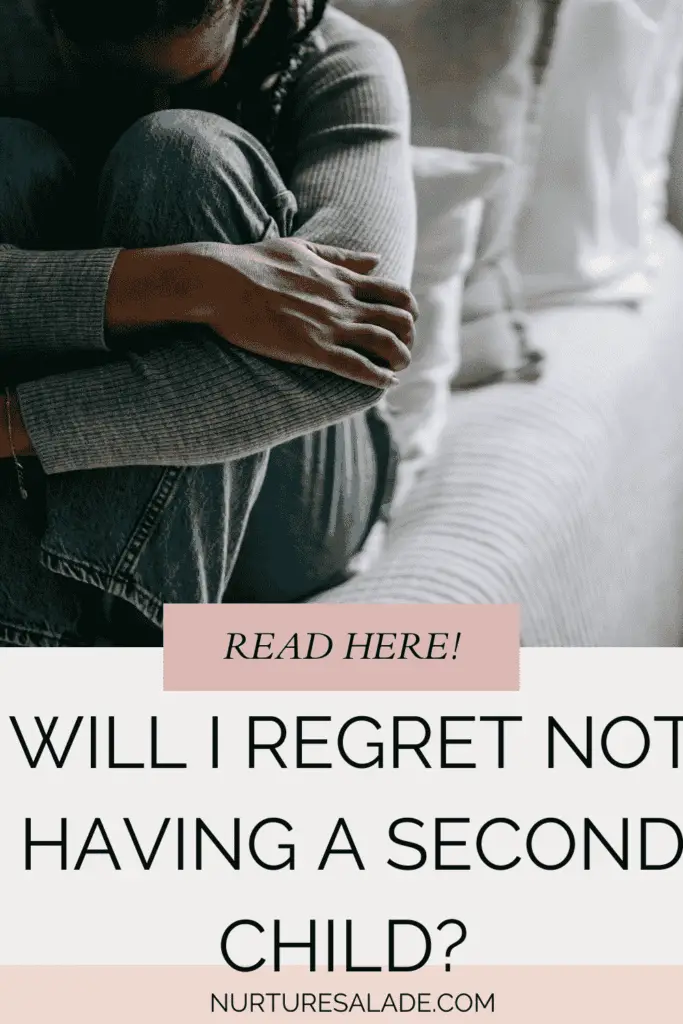 Will I regret not having a second child?